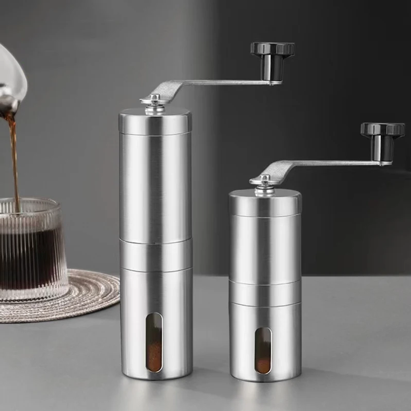 Coffee Grinder Burr - Stainless Home Portable Manual Coffee Grinder