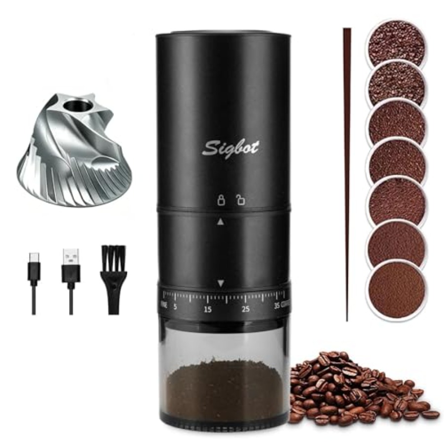 Coffee Grinder Burr - Portable Electric Coffee Grinder - 38