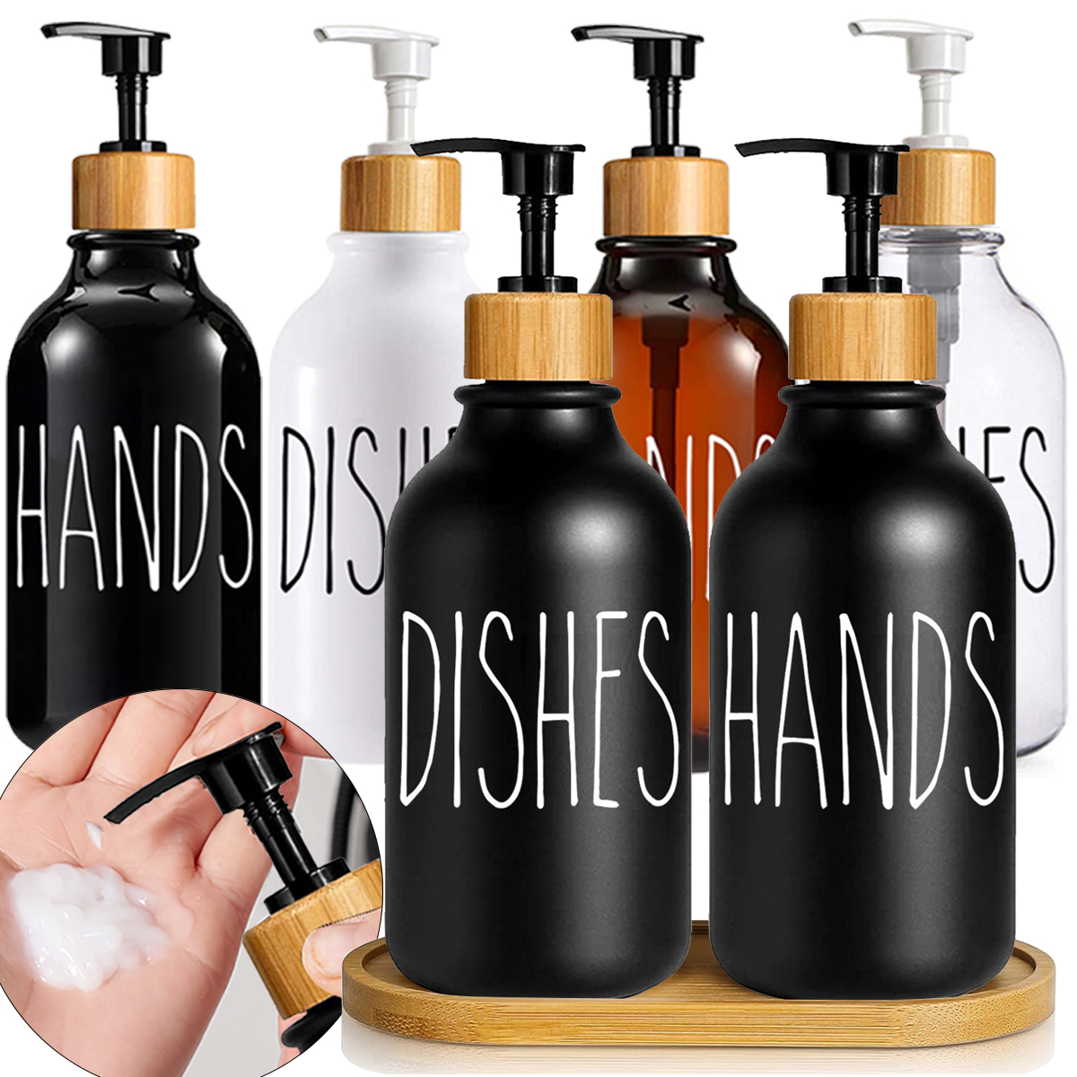 Kitchen Appliances Set - Dish and Hand Soap Dispenser Set