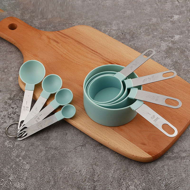 8PCS Measuring Cups Spoons Set - مراجعة Kitchen Appliances Set وسعره