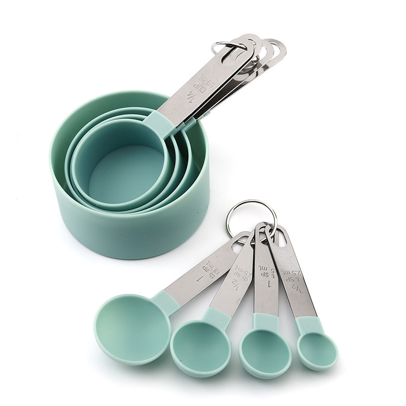 8PCS Measuring Cups Spoons Set - مراجعة Kitchen Appliances Set وسعره