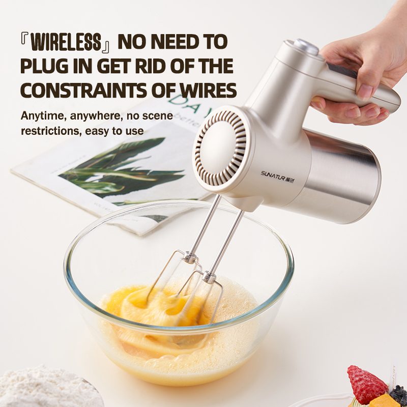 SUNATUR 400W wireless Hand Mix - مراجعة Kitchen Appliances Sales وسعره