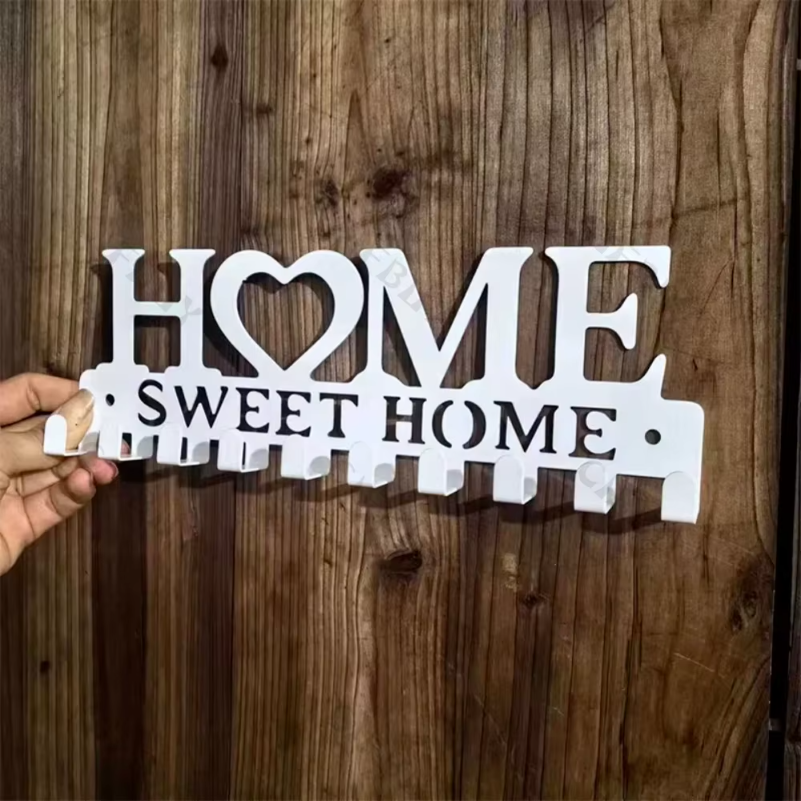 1pc Metal Wall Hooks Key Holde - مراجعة Kitchen Appliances Shelves وسعره