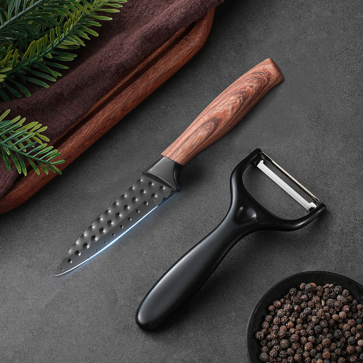 Stainless Steel Fruit Knife Pa - مراجعة Kitchen Appliances Set وسعره