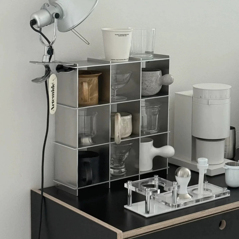 Minimalist Aluminum Alloy Coun - مراجعة Kitchen Appliances Shelves وسعره