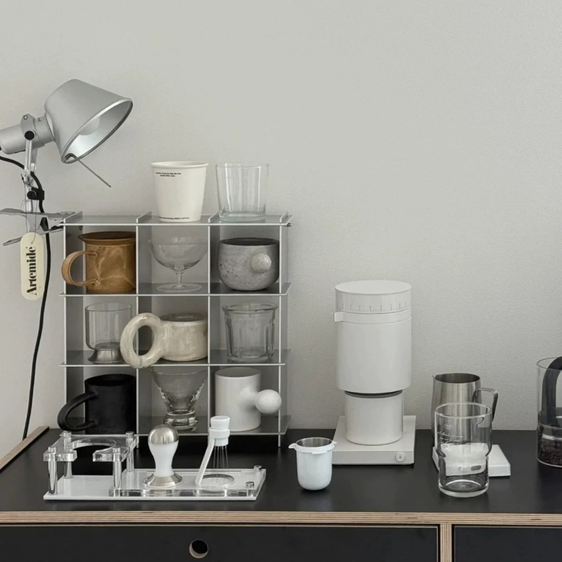 Minimalist Aluminum Alloy Coun - مراجعة Kitchen Appliances Shelves وسعره