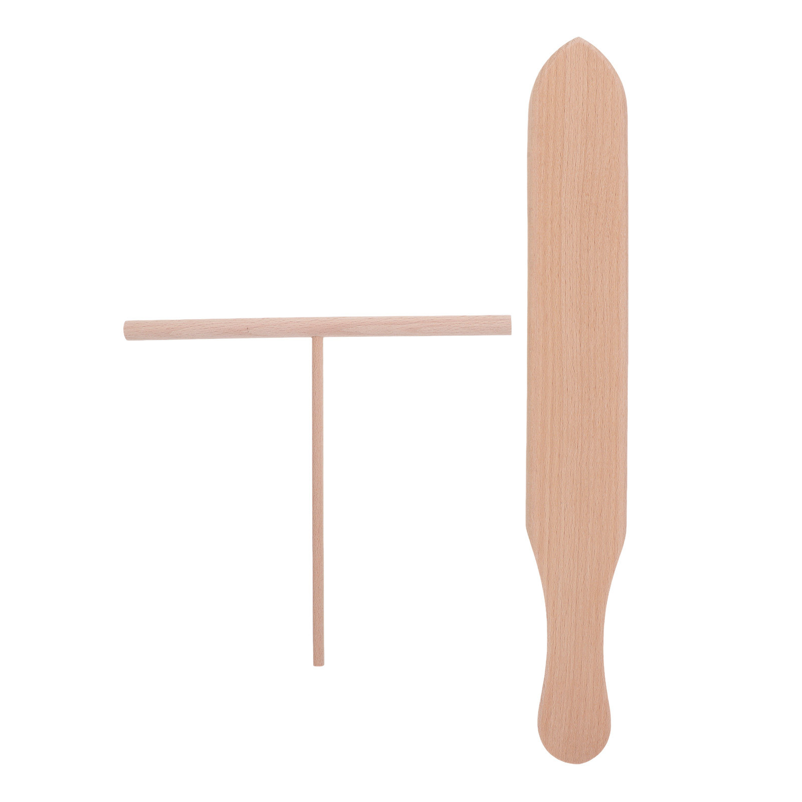 1Set Wooden Pancake Crepe Spre - مراجعة Crepe Maker Non Stick وسعره
