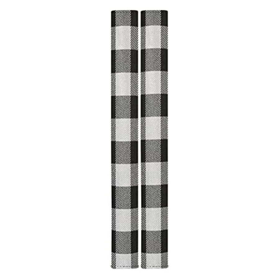 2Pcs White Black Buffalo Plaid - مراجعة Kitchen Appliances White وسعره