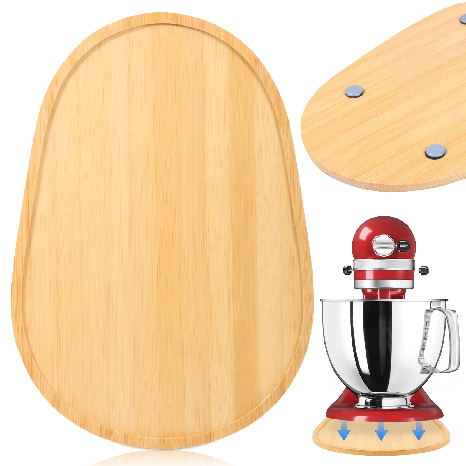 Bamboo Mixer Slider for Kitche - مراجعة Kitchen Appliances Kitchenaid وسعره