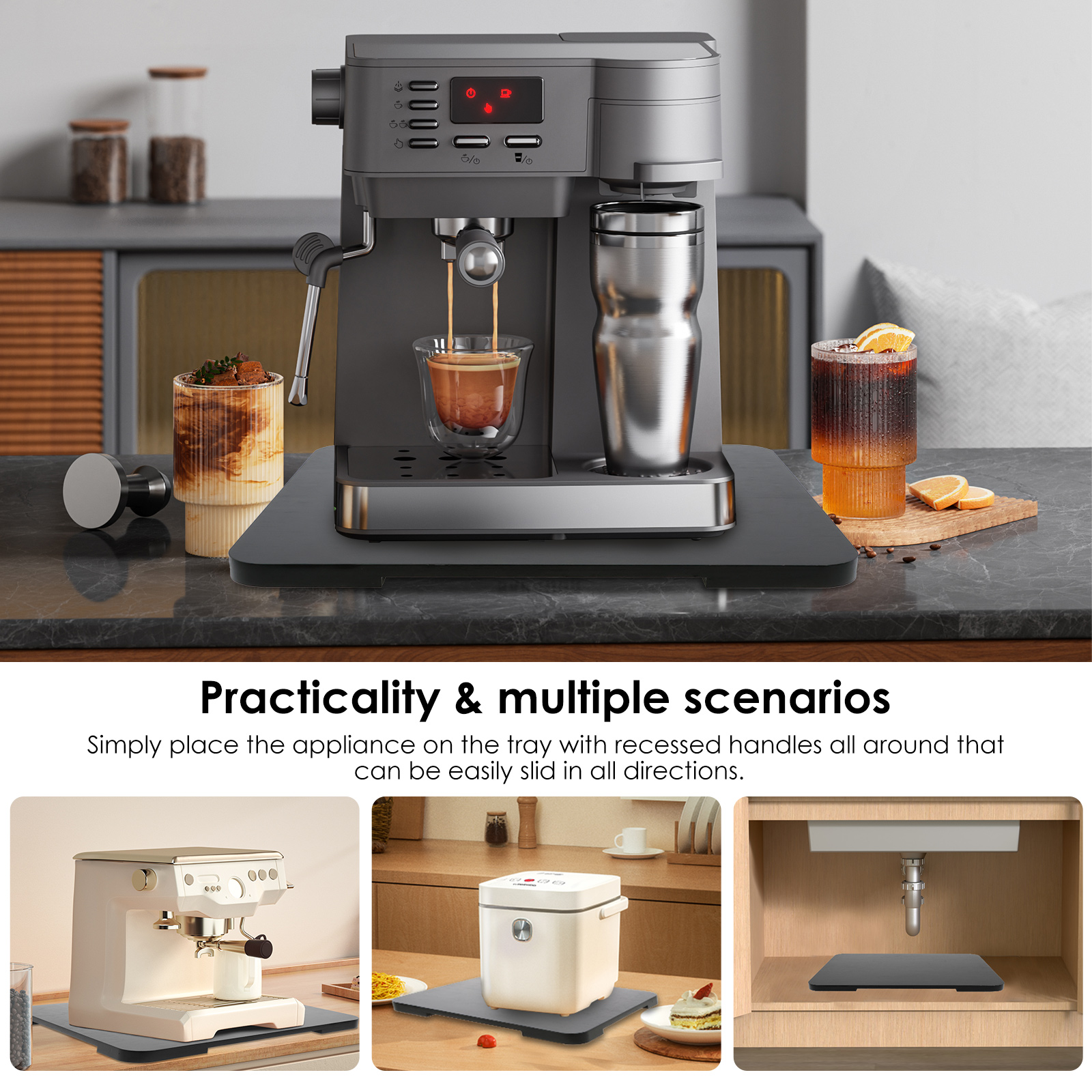 Kitchen Portable Coffee Machin - مراجعة Kitchen Appliances Set وسعره