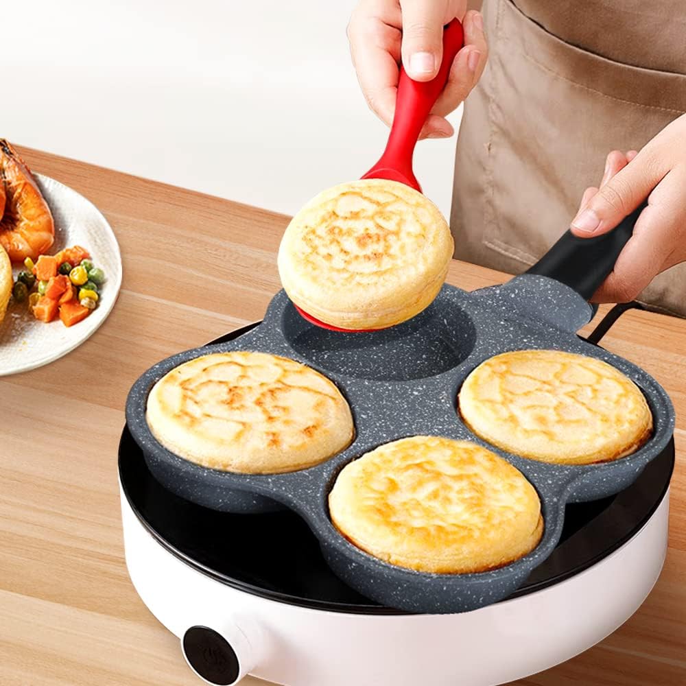 Nonstick Egg Frying Pan 4-Cup  - مراجعة Crepe Maker Non Stick وسعره