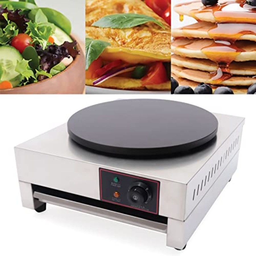 1.7kw Crepe Maker 15.75 Pancak - مراجعة Crepe Maker Non Stick وسعره