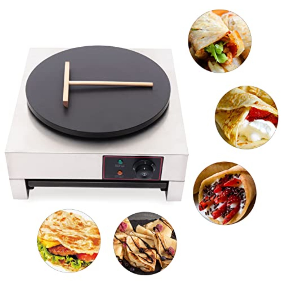 1.7kw Crepe Maker 15.75 Pancak - مراجعة Crepe Maker Non Stick وسعره