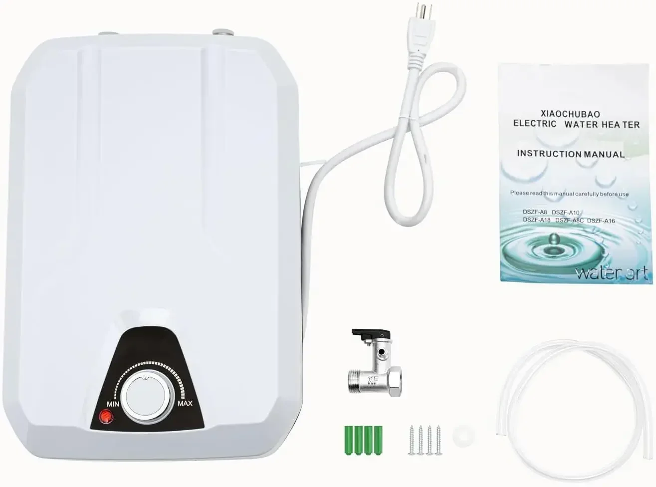 110V 1500W Instant Mini Hot Wa - مراجعة Kitchen Appliances White وسعره