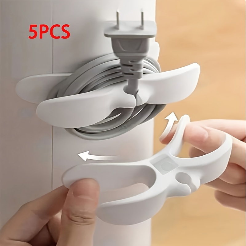 5 White or Black Plastic Cable - مراجعة Kitchen Appliances White وسعره