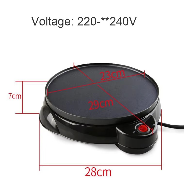 220V 650W Kitchen Electric Cre - مراجعة Crepe Maker Non Stick وسعره