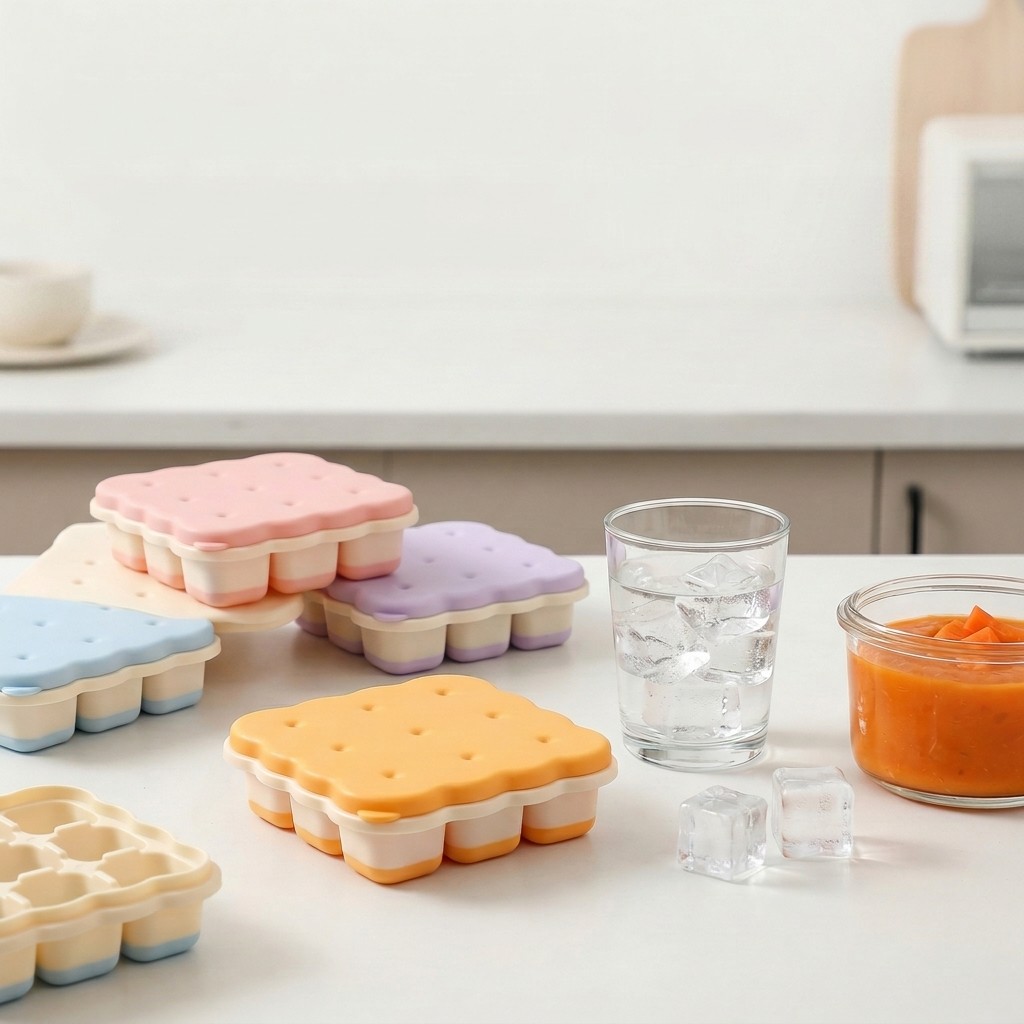 Cookie Shaped Plastic Ice Cube - مراجعة Kitchen Appliances Shelves وسعره