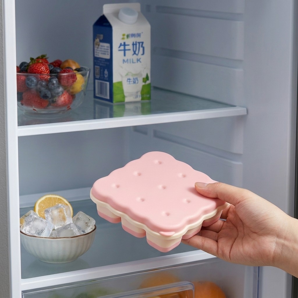 Cookie Shaped Plastic Ice Cube - مراجعة Kitchen Appliances Shelves وسعره