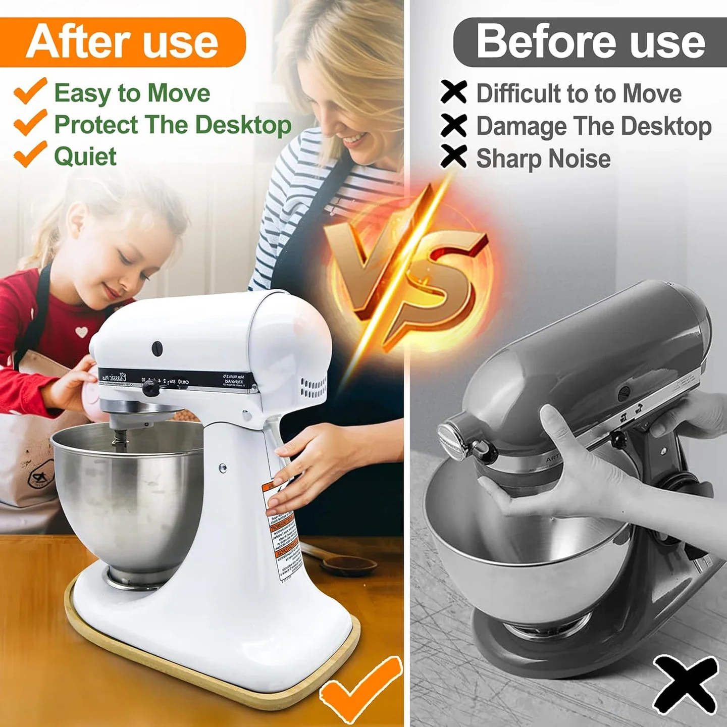 Mixer Sliding Pad for KitchenA - مراجعة Kitchen Appliances Kitchenaid وسعره