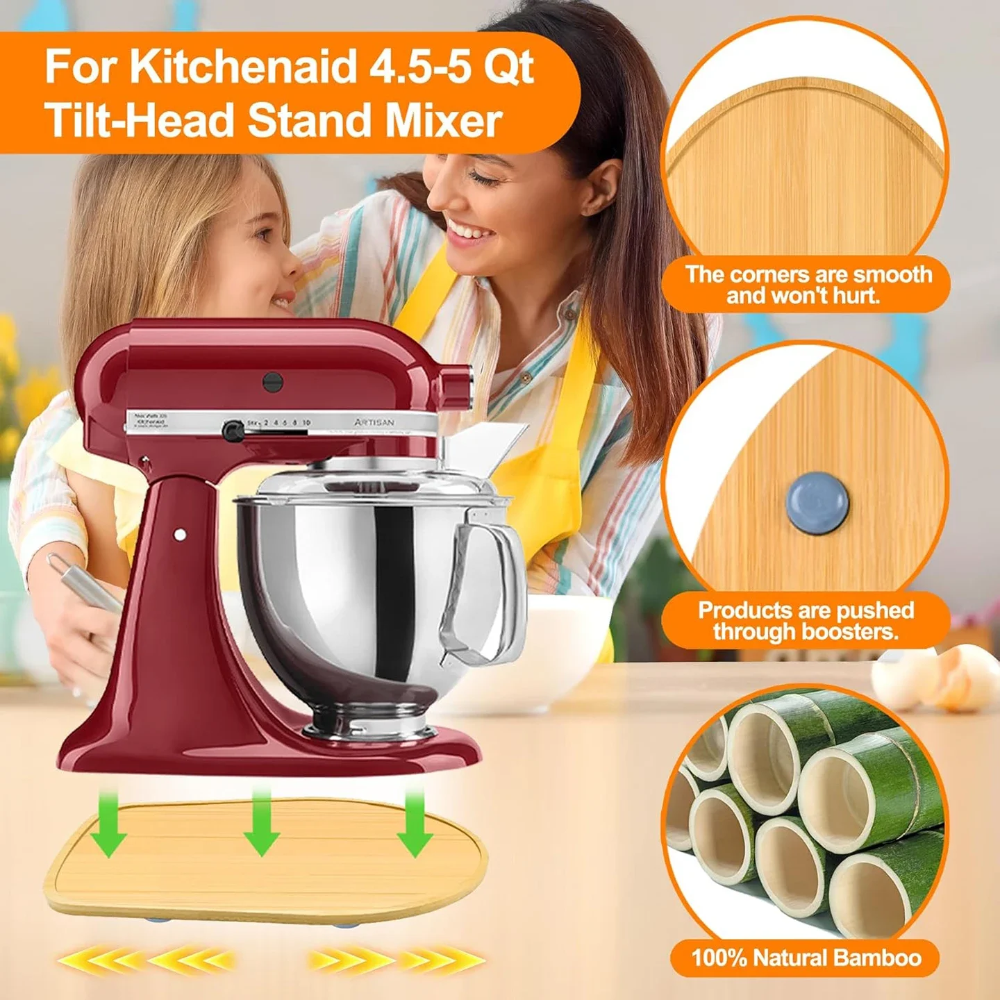 Mixer Sliding Pad for KitchenA - مراجعة Kitchen Appliances Kitchenaid وسعره