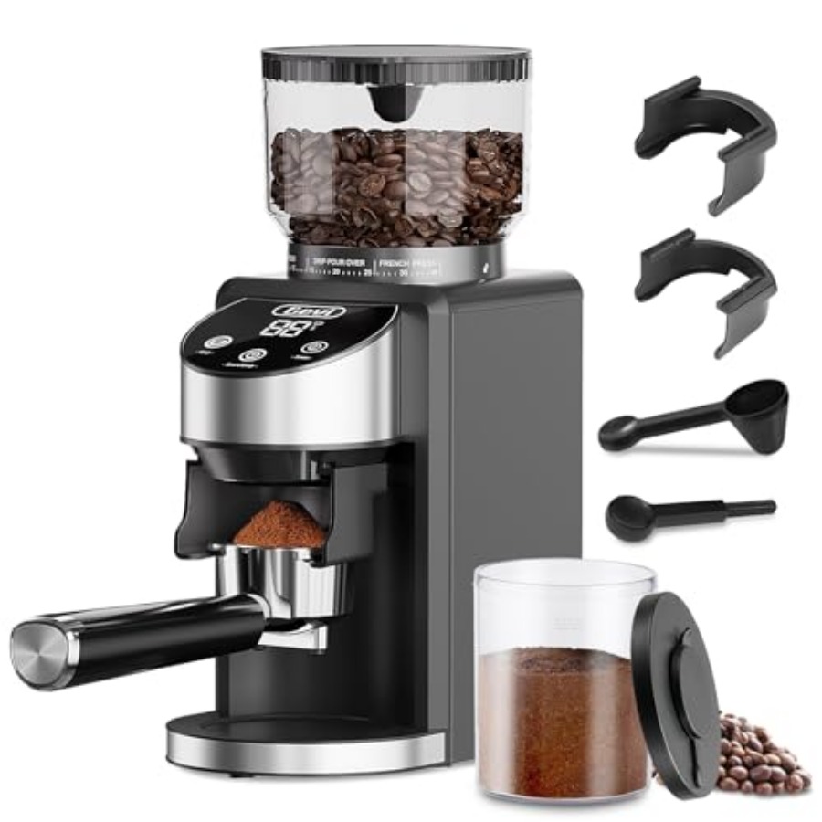 Coffee Grinder ElectricCoffee  - مراجعة Coffee Grinder Burr وسعره