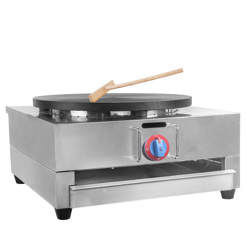 Gas Commercial Pancake Machine - مراجعة Crepe Maker Non Stick وسعره