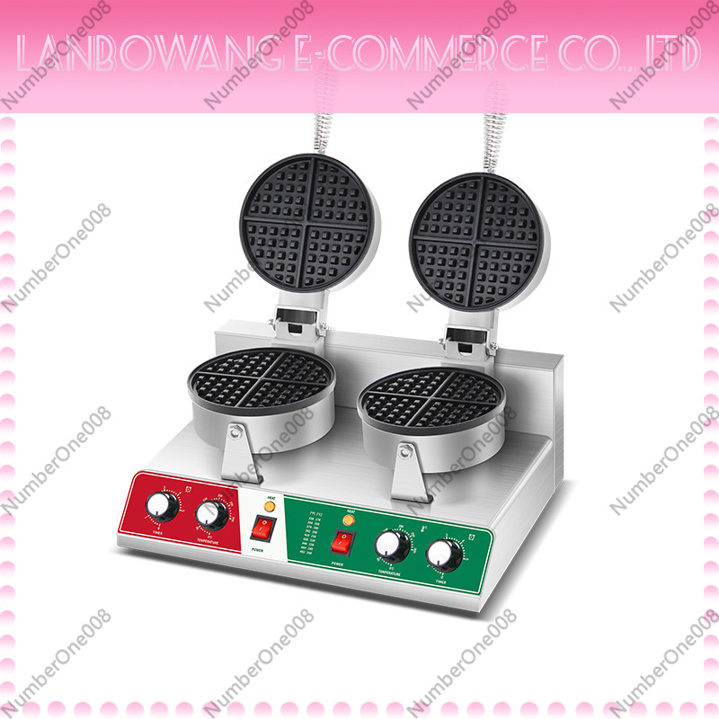 Rotating Waffle Maker Griddle  - مراجعة Crepe Maker Non Stick وسعره