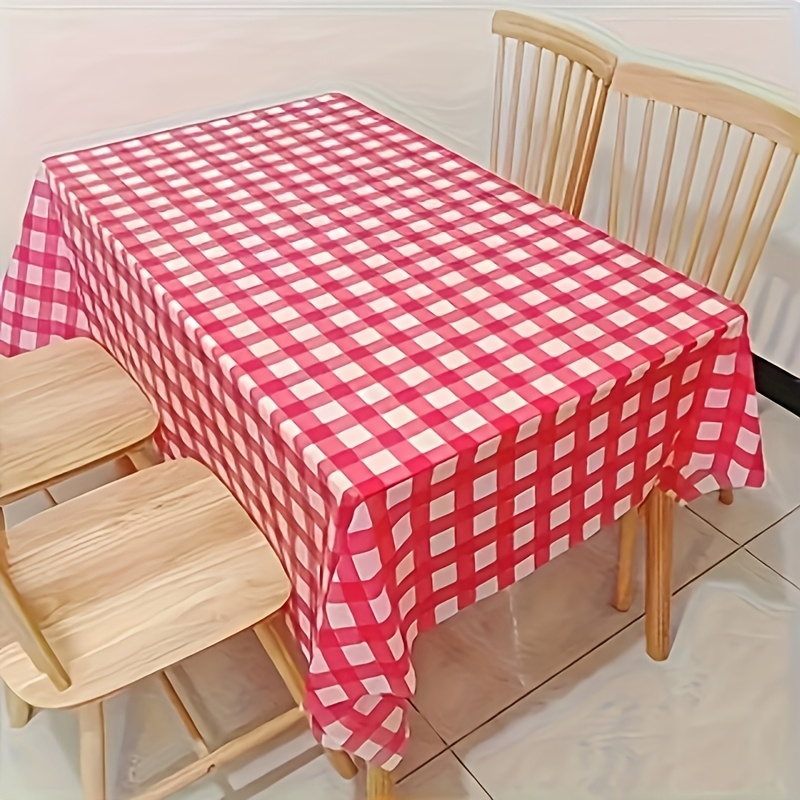 1/3/5Pcs Red and White Checker - مراجعة Kitchen Appliances White وسعره