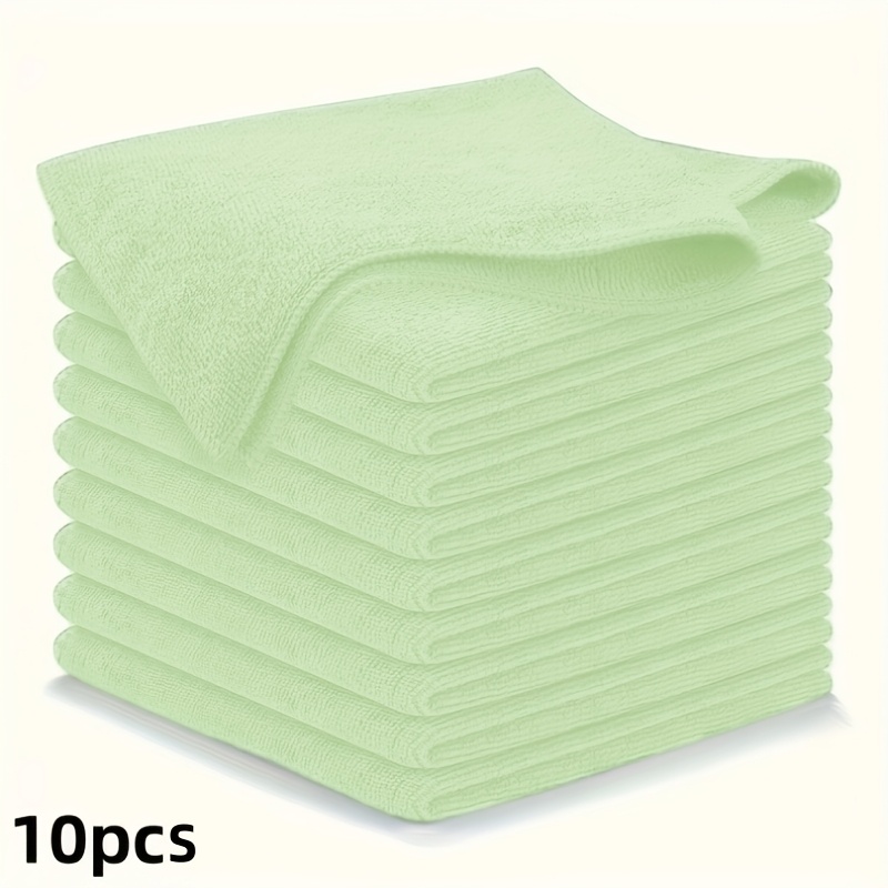 1-50Pcs Light Green Microfiber - مراجعة Kitchen Appliances Set وسعره