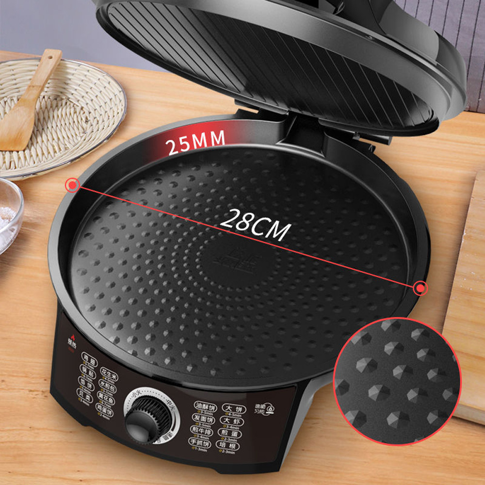 2025 Version Electric Baking P - مراجعة Crepe Maker Non Stick وسعره