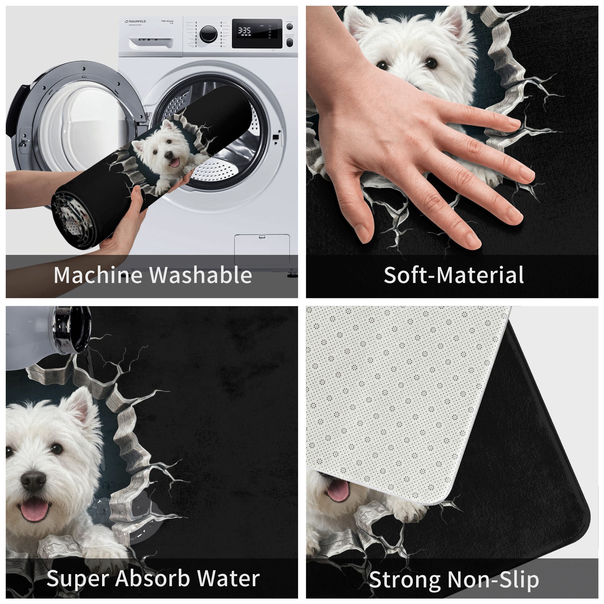 West Highland White Terrier Fl - مراجعة Kitchen Appliances White وسعره
