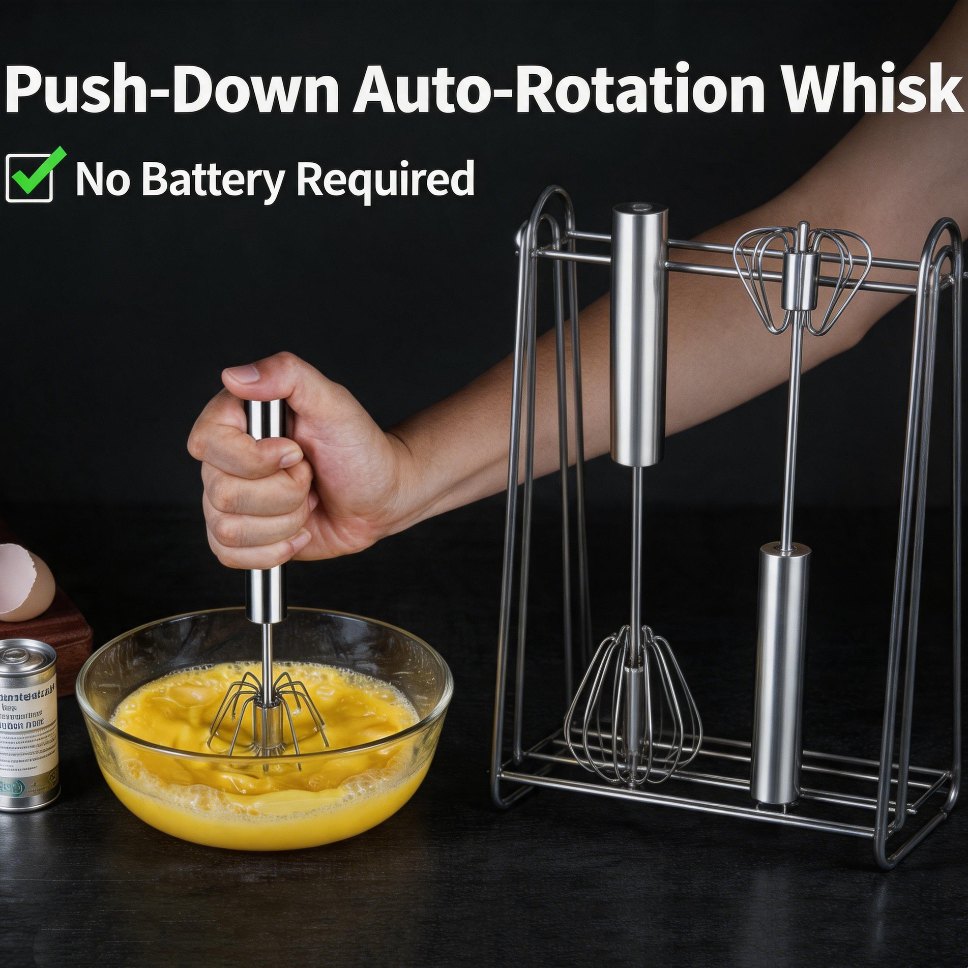 Stainless Steel Egg Beater Dur - مراجعة Kitchen Appliances Sales وسعره