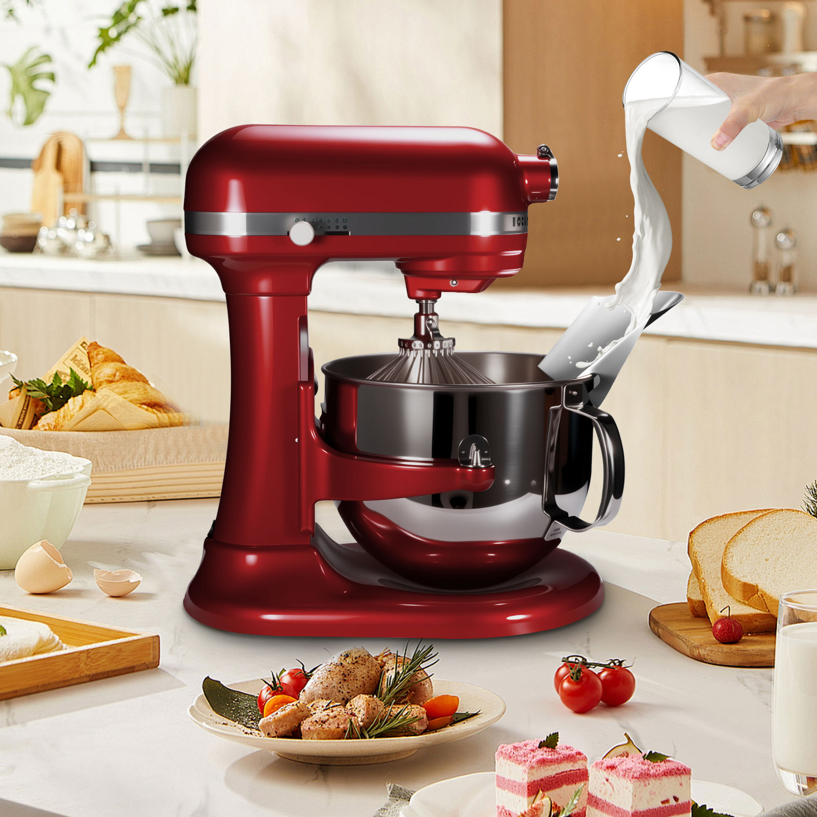 1pc Stainless Steel Tipping Gu - مراجعة Kitchen Appliances Kitchenaid وسعره