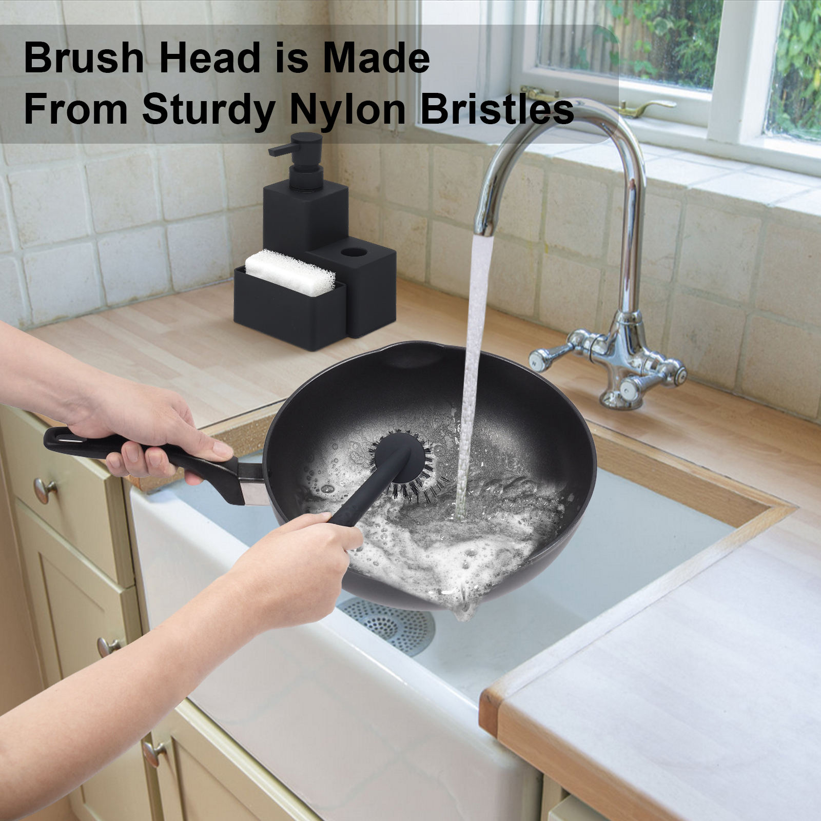 Modern Square Dish Soap Dispen - مراجعة Kitchen Appliances Set وسعره
