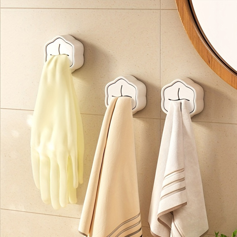6PCS Self Adhesive Towel Holde - مراجعة Kitchen Appliances Shelves وسعره