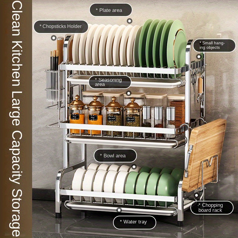 A Dish Drying Rack Compact Kit - مراجعة Kitchen Appliances Set وسعره