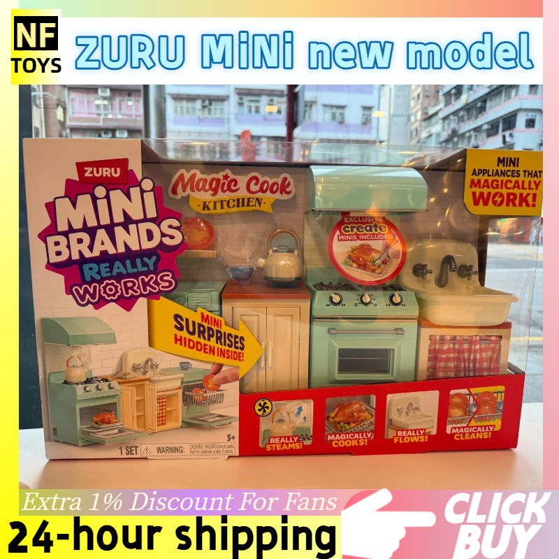Zuru Mini Brand Magic Kitchen  - مراجعة Kitchen Appliances Set وسعره