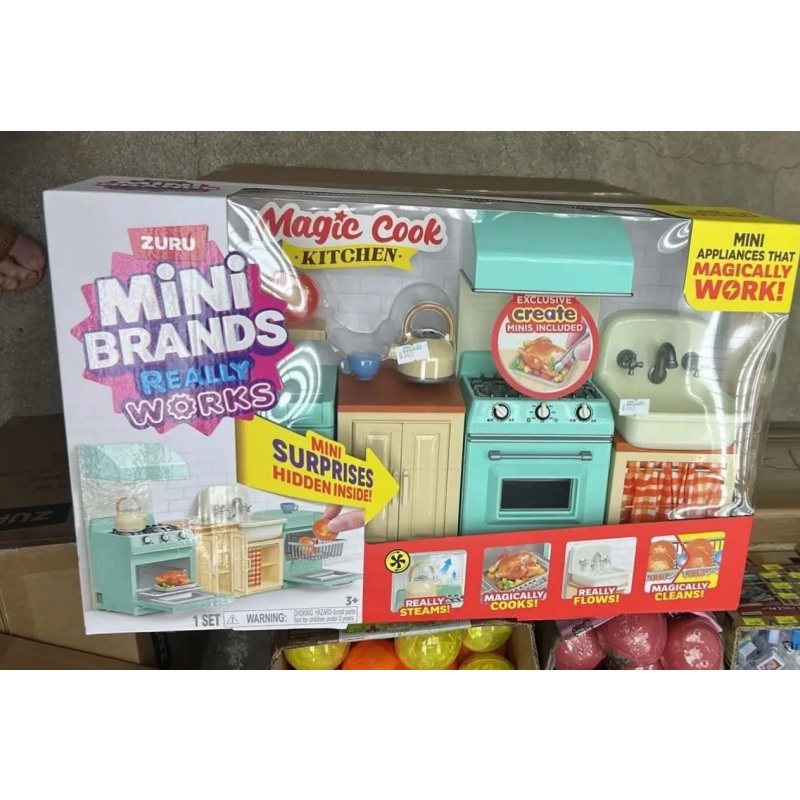 Zuru Mini Brand Magic Kitchen  - مراجعة Kitchen Appliances Set وسعره