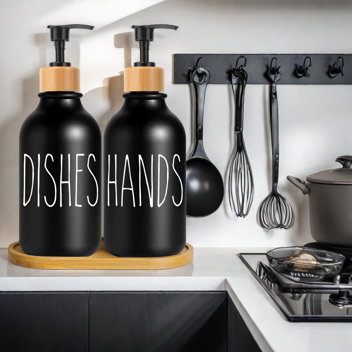Dish and Hand Soap Dispenser S - مراجعة Kitchen Appliances Set وسعره