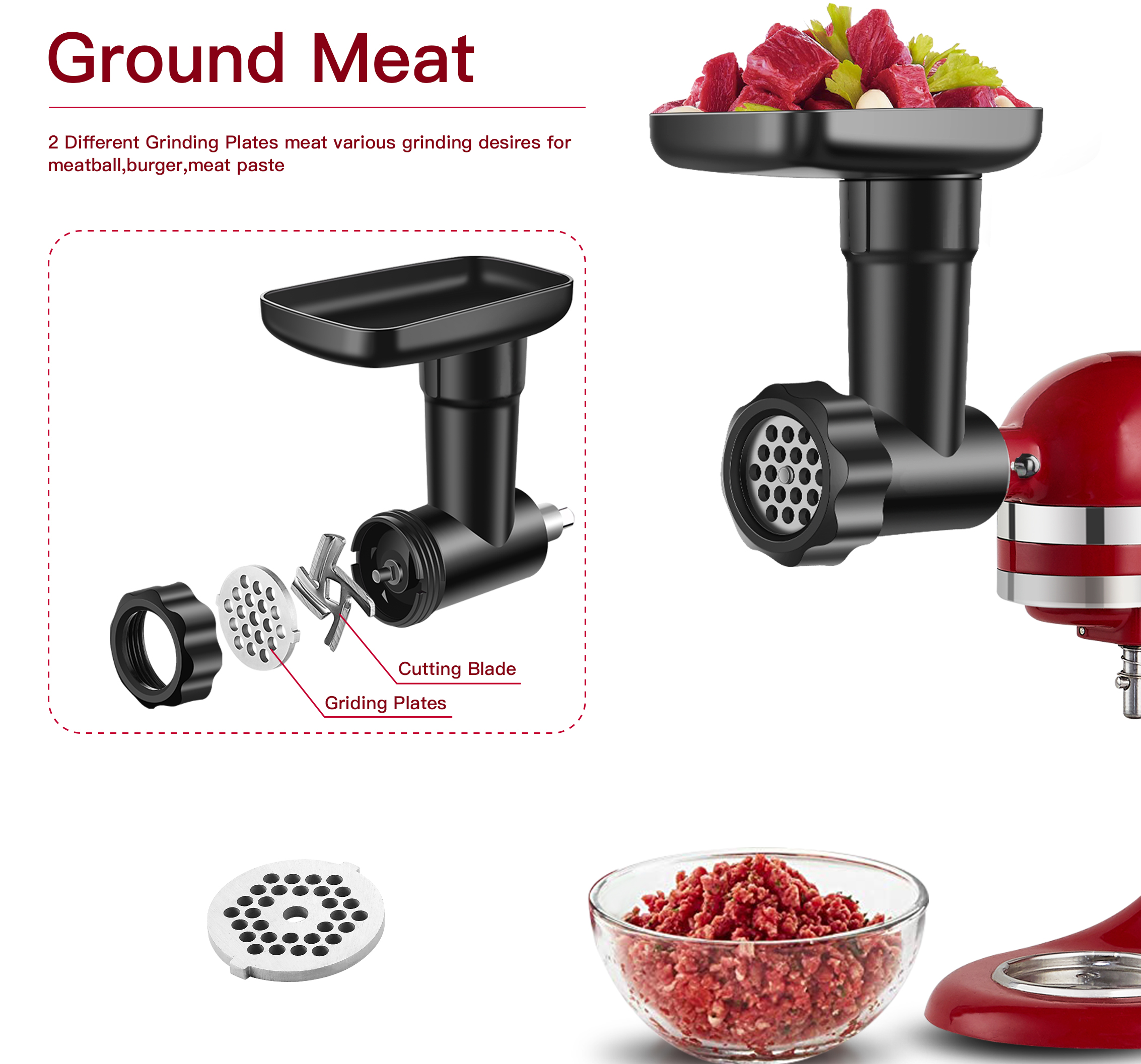 2024 new high quality Food Mea - مراجعة Kitchen Appliances Kitchenaid وسعره