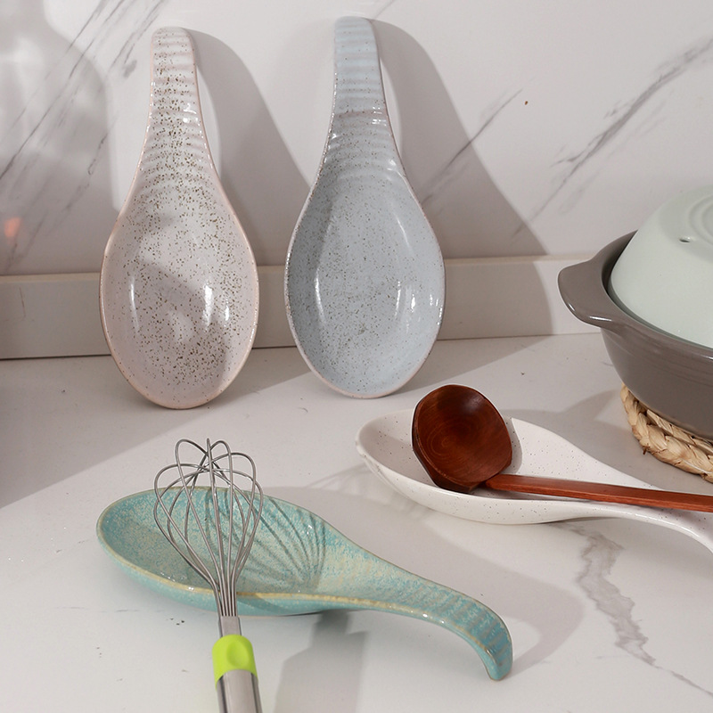 Ceramic Spoon Rest for Stove T - مراجعة Kitchen Appliances Shelves وسعره