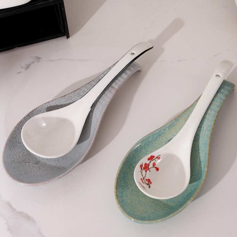 Ceramic Spoon Rest for Stove T - مراجعة Kitchen Appliances Shelves وسعره
