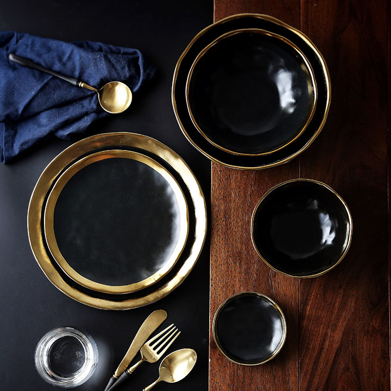 Ceramic Black and White Tablew - مراجعة Kitchen Appliances White وسعره